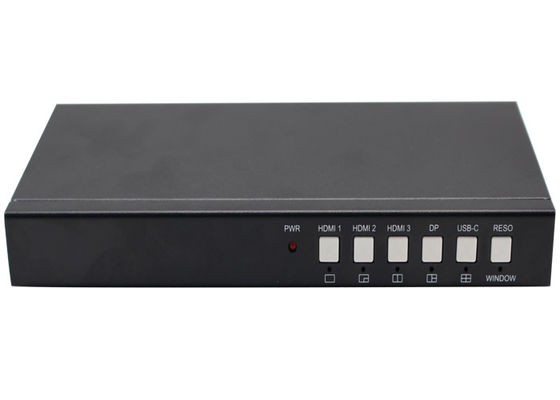 Ηλεκτρονικός διακόπτης βίντεο UHD με Multiview 5x εισόδους και 2x εξόδους