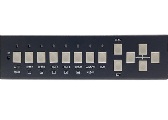 5x εισροές και 2x εξόδους Seamless UHD video switcher με πολυδιάγραμμα και έλεγχο KVM