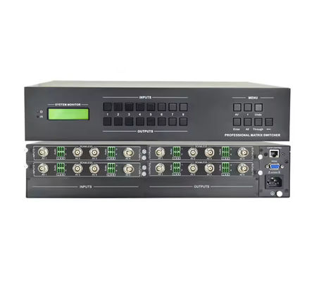 OEM ODM Video Matrix Switcher για ανάλυση εξόδου έως 4Kx2k 60Hz