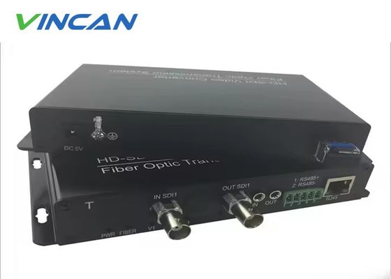 12G SDI 4K Fiber Extender - Βίντεο σε πραγματικό χρόνο μεγάλης απόστασης για μετάδοση και AV