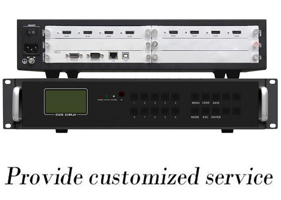 WLHDVP HDMI τηλεοπτικός τοίχων ελεγκτής μητρών δύναμης επεξεργαστών 4x4 διπλός