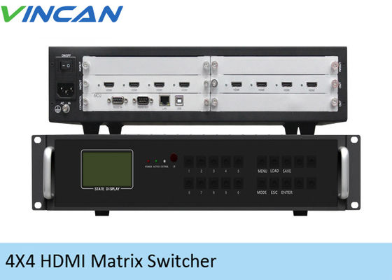 100VAC τηλεοπτικός ελεγκτής 4x4 HDMI, ελεγκτής τοίχων τοίχων TV μητρών 3x3