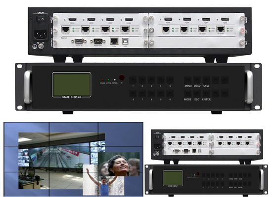 Υψηλής απόδοσης 240V Lcd video wall controller με 4k HDMI Hdbaset εξόδου