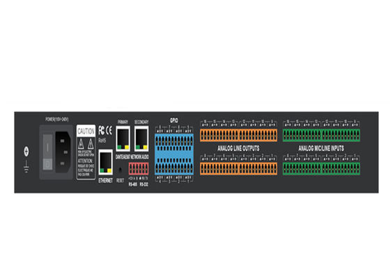 Δυναμικό εύρος 100dB Dante Audio Controller 7.9 X 5.9 X 2.2 Σε συμβατότητα Windows/Mac