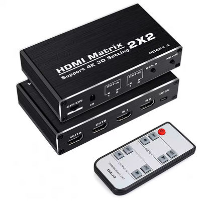 διακόπτης μήτρας HDMI 4x2 με εξαγωγή ήχου