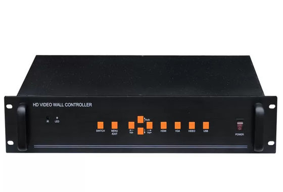 Hdmi έξοδος υψηλής ανάλυσης οθόνης LCD video wall controller 2x2 2x3 3x2