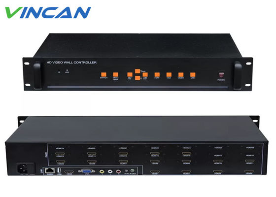 1920x1080 Ανάλυση οθόνης LCD Video Wall Controller 3x3 4x4