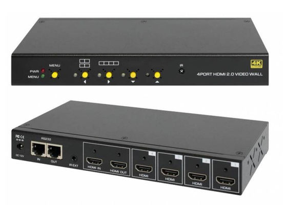 Ελεγκτής τοιχώματος βίντεο HDMI πολλαπλών οθόνων - Υποστήριξη ευέλικτης διάταξης και διαμόρφωσης