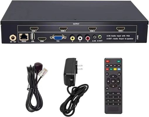 Προχωρημένο 2x4 2x2 3x4 Display Video Wall Controller με ανάλυση 1920x1080