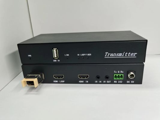 4K 60Hz MPO HDMI οπτικό καλώδιο με IR εισροή/εξοχή 18Gbps Ποσοστό δεδομένων μαύρο
