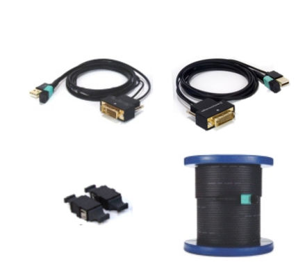 MPO FIBER CABLE DVI   High-Performance DVI Fiber Converter, 4K@30Hz, 10,2Gbps