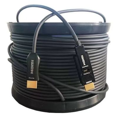 HDMI 2.0 Fiber Optic Cable Υποστήριξη ανάλυσης 4K για σύνδεση μεγάλων αποστάσεων
