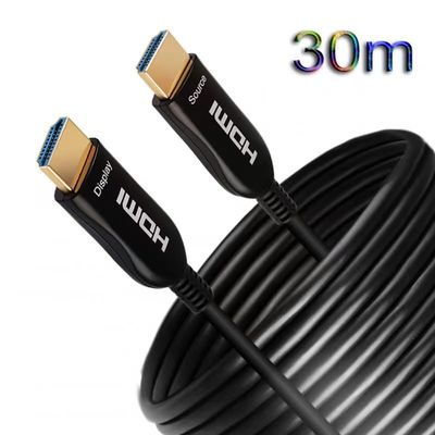 Καλώδιο HDMI Οπτικής Ίνας Μεγάλης Εμβέλειας Κρυστάλλινης Ευκρίνειας Μετάδοσης Βίντεο 4K/8K και Ενεργό Καλώδιο HDMI Οπτικής Ίνας