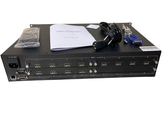 8 σε 4 Out HDMI Matrix Switcher Διαχειρίζεται αποτελεσματικά πολλαπλές συσκευές