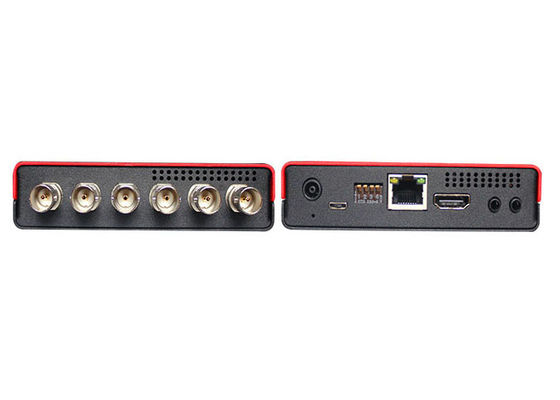 3G/HD/SD-SDI Quad Multiviewer και Switcher με οθόνη μετρητή ήχου