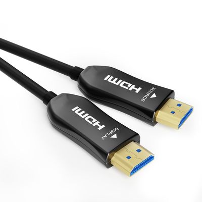 Ultra HD 4K HDMI καλώδιο οπτικών ∙ 100m μήκος, σταθερό και χωρίς παρεμβολές