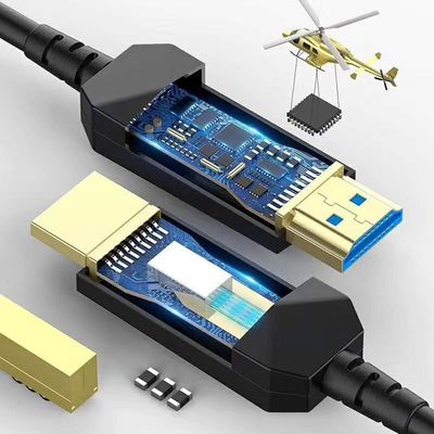 4K καλώδιο οπτικής ινώσεως HDMI ∙ Μεγάλη απόσταση, χωρίς απώλεια σήματος, υποστήριξη Ultra HD 60Hz