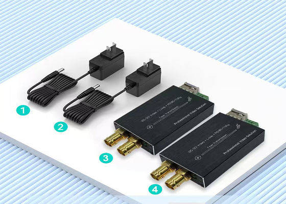 12G SDI Οπτικό Επεκτάτη Βίντεο. Υψηλής ποιότητας σήμα 1080p μέσω οπτικών ινών.