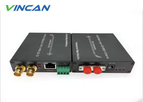 12G SDI Μη συμπιεσμένος 4K Video Fiber Extender.
