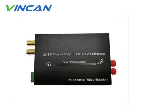 Επαγγελματικός 12G SDI Extender με πραγματικό χρόνο 4K, ήχο και δεδομένα μέσω ινών