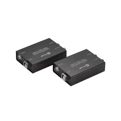12G SDI 4K Fiber Extender - Βίντεο σε πραγματικό χρόνο μεγάλης απόστασης για μετάδοση και AV