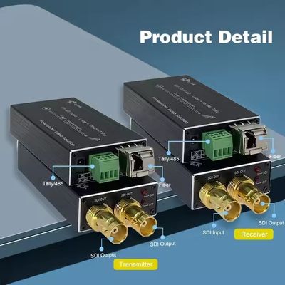 12G SDI οπτικός επεκτατής για τα σήματα 4K μακρινής απόστασης χωρίς απώλεια