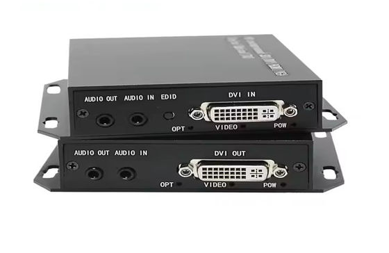 1920*1200@60Hz Plug And Play DVI HD Οπτικός επεκτατής έως 20 χλμ.