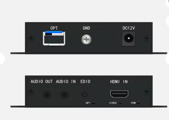 Μη συμπιεσμένο 20 χλμ HD HDMI Fiber Optic Extender 1920x1200@60Hz Plug And Play