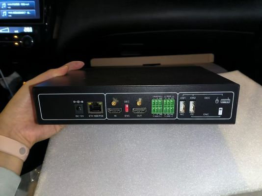 KVM-IP-1200 Διπλός διευρυτής κεφαλής Υποστήριξη διπλής επέκτασης οθόνης, κατάλληλη για χρηματοοικονομικές συναλλαγές και έλεγχο ιατροτεχνολογικών συσκευών