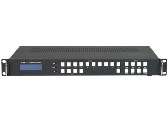 3x3 επεξεργαστής τοίχου βίντεο HDMI με 4 εισόδους 9 εξόδους