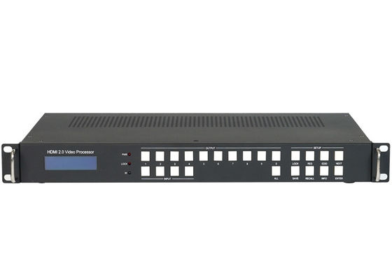 3x4 2x4 3x3 Hdmi 4k Quad Video Wall επεξεργαστής με 4 εισόδους 12 εξόδους