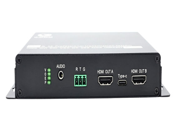 Βιομηχανικό HDMI Fiber Optic Extender 4K 60Hz Ultra HD Μέχρι 10 χλμ.