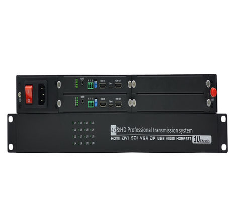 10 χλμ. 4K 60Hz HDMI Extender πάνω από οπτική ίνα χωρίς απώλειες χωρίς καθυστέρηση