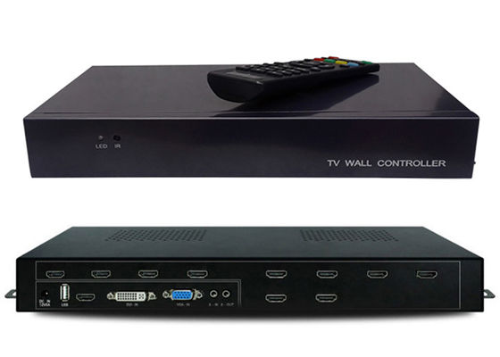 HDMI 1 στον τηλεοπτικό επεξεργαστή 2x2 3X3 3x2 4x2 τοίχων VGA 9 έξω 1080P
