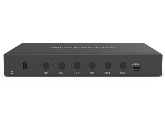 Μέγιστο 1920×1080P 60Hz HDMI τηλεοπτικό ψήφισμα τετραγώνων 4x1 Multiviewer