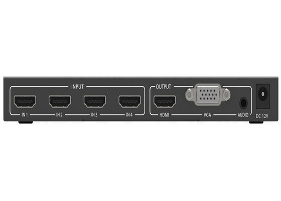 Μέγιστο 1920×1080P 60Hz HDMI τηλεοπτικό ψήφισμα τετραγώνων 4x1 Multiviewer