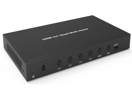 Μέγιστο 1920×1080P 60Hz HDMI τηλεοπτικό ψήφισμα τετραγώνων 4x1 Multiviewer
