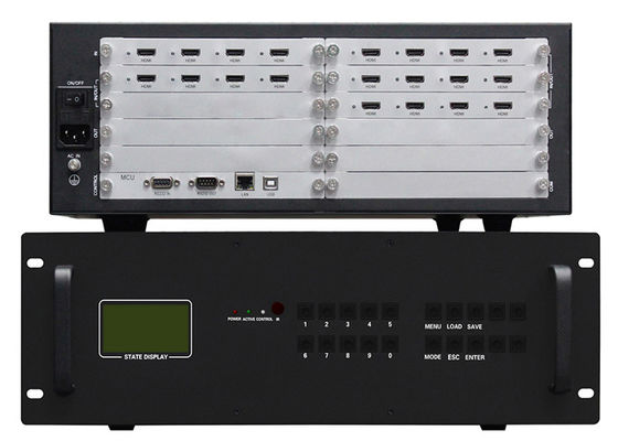 Τηλεοπτικός επεξεργαστής 8 τοίχων HDMI 1920*1200 60HZ κανάλια σε 12 κανάλια έξω
