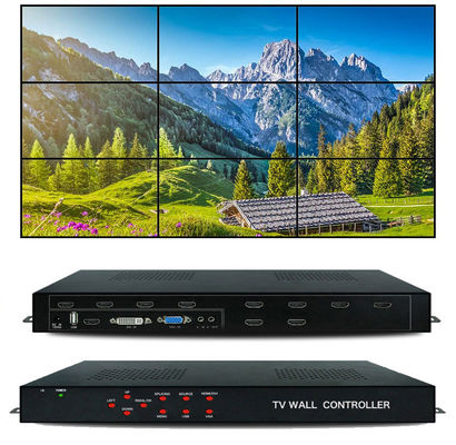 Πολυ σχήματος καλύτερος hdmi 3x3 2x3 LCD τηλεοπτικός TV τοίχων επεξεργαστής τοίχων ελεγκτών HDMI τηλεοπτικός