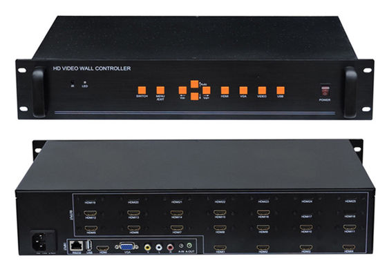 HD 20 Bezel LCD HDMI οθονών στενός τηλεοπτικός ελεγκτής 4x4 2x2 3x3 οθονών τοίχων TV