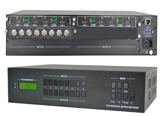 Switcher μητρών HDMI άνευ ραφής μήτρα θραυστών Hdmi άνω του TCP IP