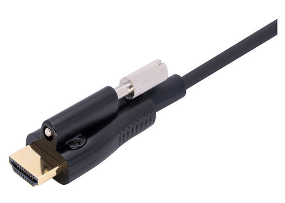 Καλώδιο οπτικών ινών της EMI RFI HDMI με την έξοχη ταχύτητα υποστήριξης 18G βιδών