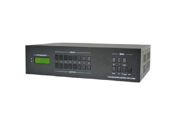 Τηλεοπτικός Switcher μητρών switcher μητρών παρουσίασης τηλεοπτικός switcher 8x8 μητρών