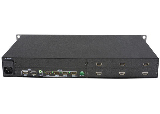 4K 60Hz HDMI 2,0 εισαγμένος τηλεοπτικός ελεγκτής έξι αποτελέσματα 3x2 τοίχων 1080p