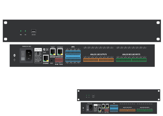 Βελτίωση ομιλίας Dante Network Controller Ακύρωση θορύβου