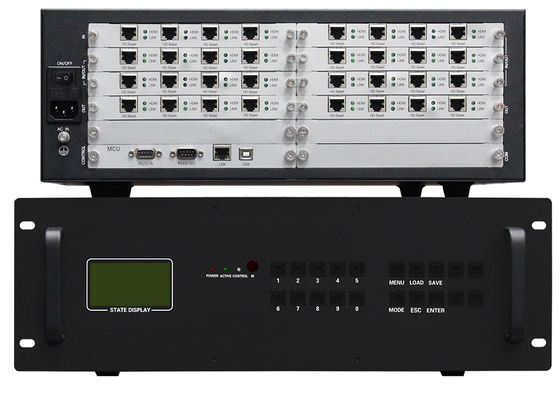 8K60 Βίντεο 16 σε 16 έξω υψηλής ποιότητας επεξεργαστής βίντεο 1x4 2x2 3x2 ελεγκτής τοίχου βίντεο