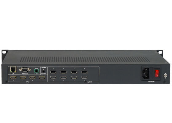 4 Εισόδου 8 Εξόδου HDMI LCD Video Wall 4k 60hz Ελεγκτής τοιχώματος οθόνης
