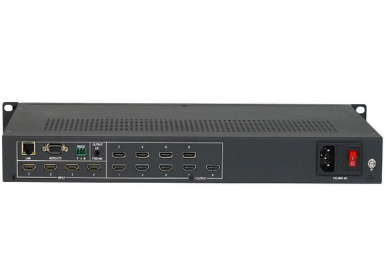 3x3 επεξεργαστής τοίχου βίντεο HDMI με 4 εισόδους 9 εξόδους