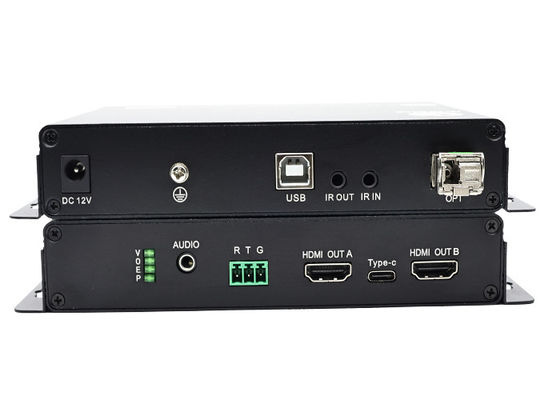 4K 60Hz HDMI Fiber Optic Extender Μέχρι 20 χλμ. Χωρίς απώλεια μετάδοση Μεταφορά σήματος μεγάλης απόστασης