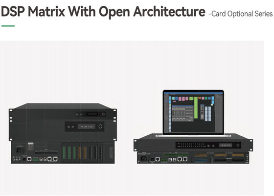 VINCAN Modular Audio DSP Matrix με ανοιχτή αρχιτεκτονική, 64x64 Network Audio και Modular I/O Card